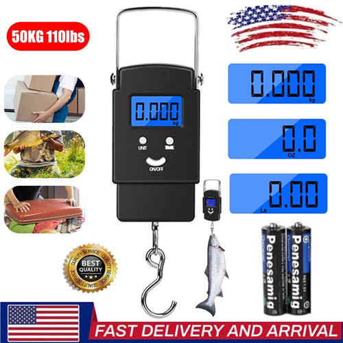 Portable fish scale travel lcd - portable,