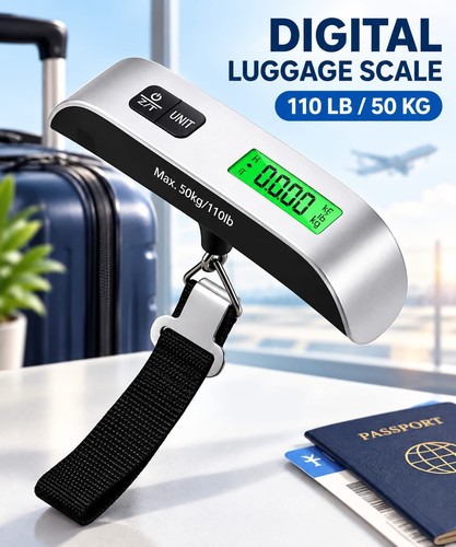 New luggage scale 110lb - scale,