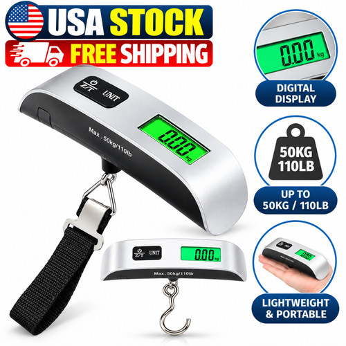 New luggage scale 110lb - new,