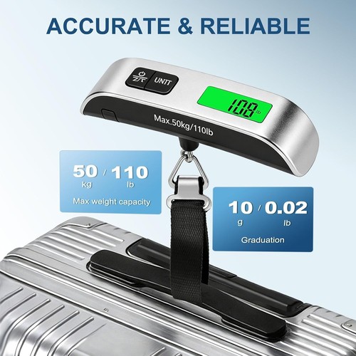 Digital luggage scale - digital, scale,
